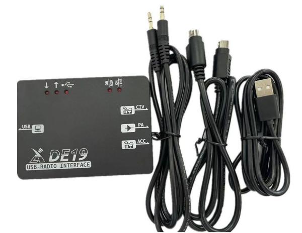 Xiegu DE-19 Interface für Digimodes